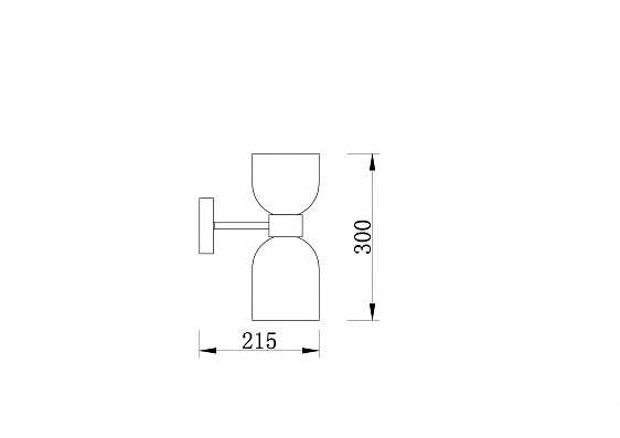 изображение Настенный светильник (бра) Freya FR5203WL-02CH1