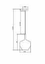 Подвесной светильник Maytoni MOD271PL-01B4