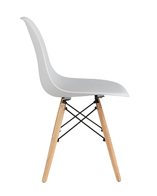 фото Стул Eames Style DSW светло-серый