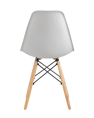 фото Стул Eames Style DSW светло-серый