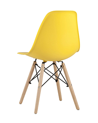 фото Стул Eames Style DSW желтый