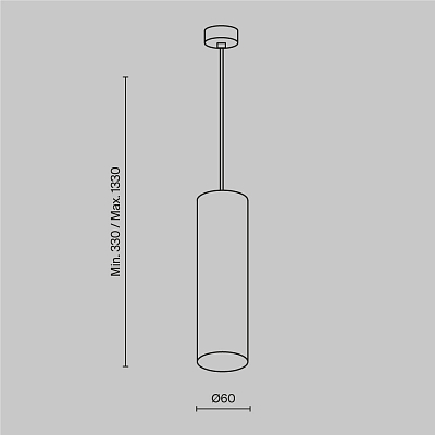 фото Подвесной светильник Technical P075PL-01MG