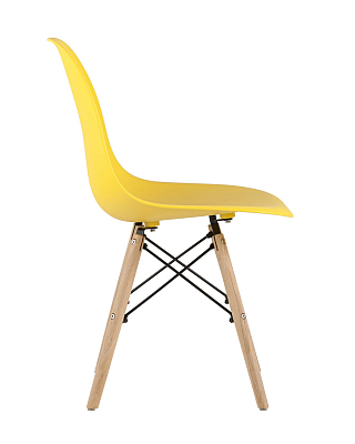 фото Стул Eames Style DSW желтый