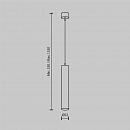 Подвесной светильник Technical P072PL-L12W3K-BS