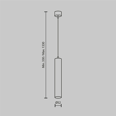 фотография Подвесной светильник Technical P072PL-L12B3K-1