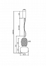 Подвесной светильник Maytoni MOD267PL-L18G3K