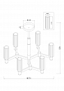 Люстра Freya FR5167PL-06BS