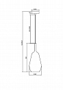 Подвесной светильник Maytoni MOD271PL-01B7