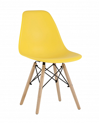 фото Стул Eames Style DSW желтый