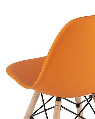 фото Стул Eames Style DSW оранжевый