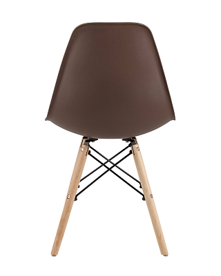 изображение Стул Eames Style DSW коричневый