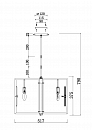 Подвесной светильник Maytoni MOD099PL-06G
