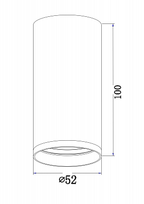 фотография Потолочный светильник Technical C052CL-01B