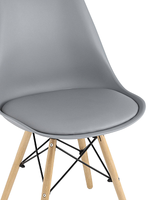 изображение Стул Eames Soft серый